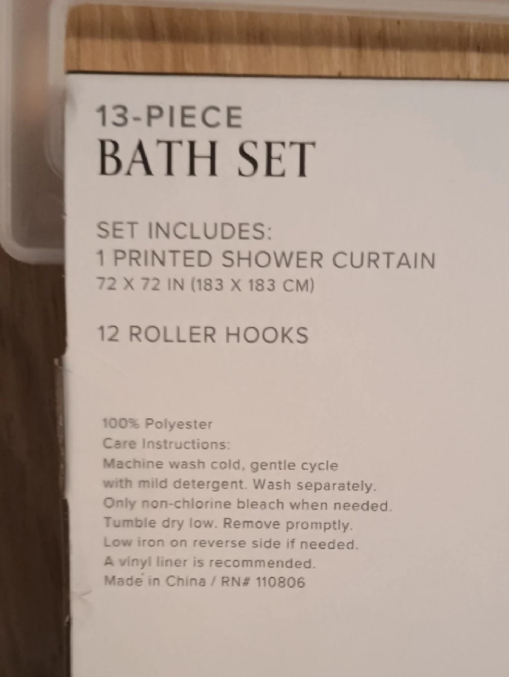 Soho Floral Shower Curtain - White, Blue, Green, Peach